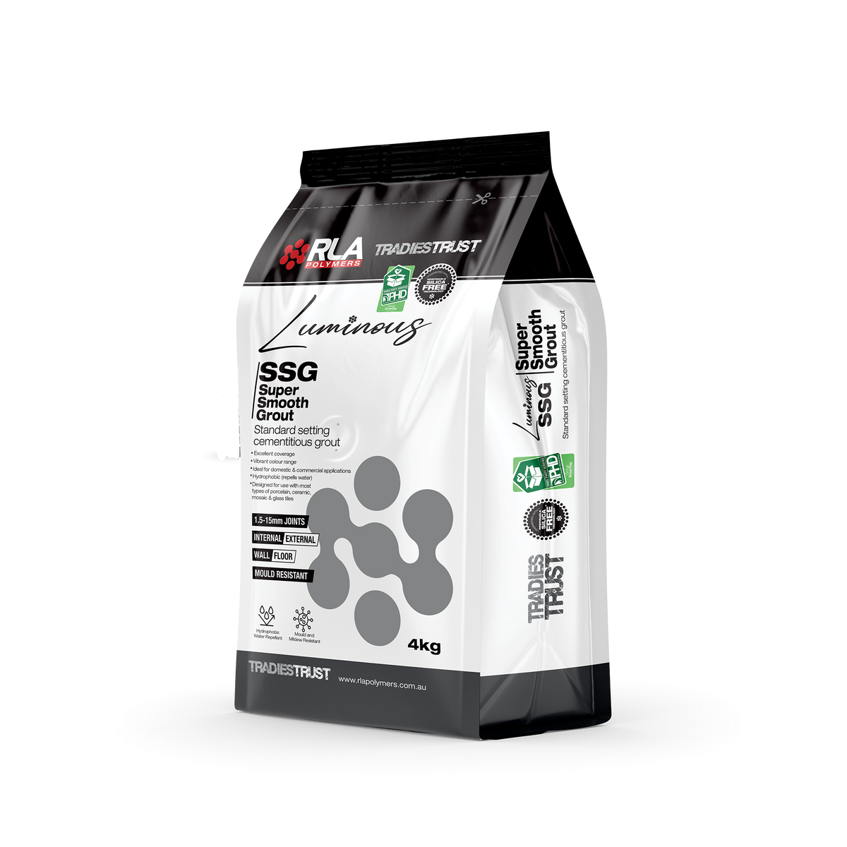 Luminous SSg Grout 54 Charcoal 4kg