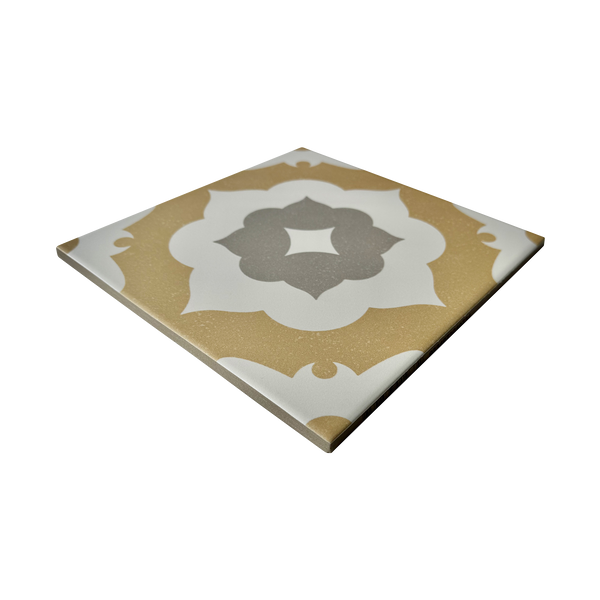 Byron Mustard Textured Tile