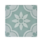 Barcelona Queenscliffe Mint Textured Tile