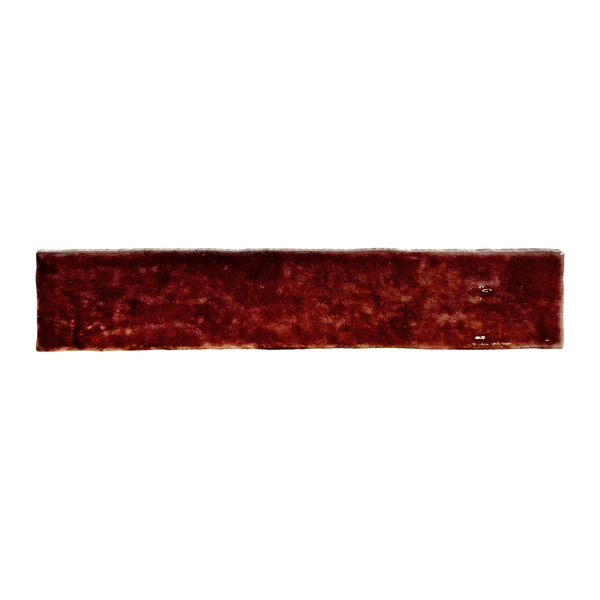 Potters Wine Structured Gloss Tile