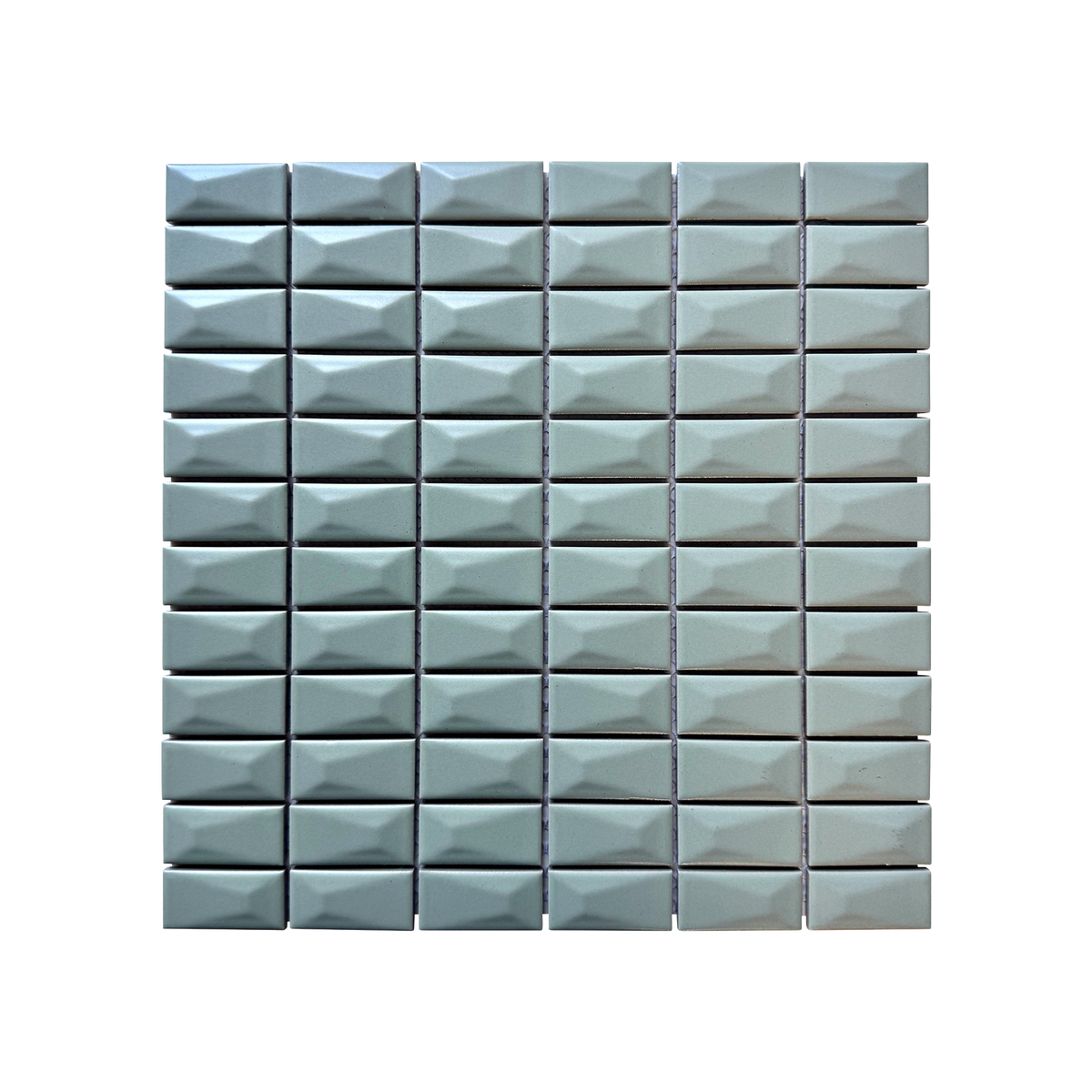 Trinket Rise Sage Embossed Matt Mosaic