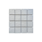 Azuma-Calico White Calico Square Matt Mosaic