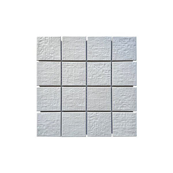Azuma-Calico White Calico Square Matt Mosaic