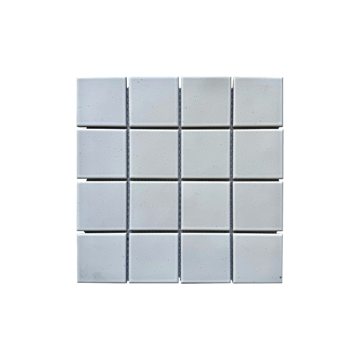 Azuma White Square Silk Mosaic