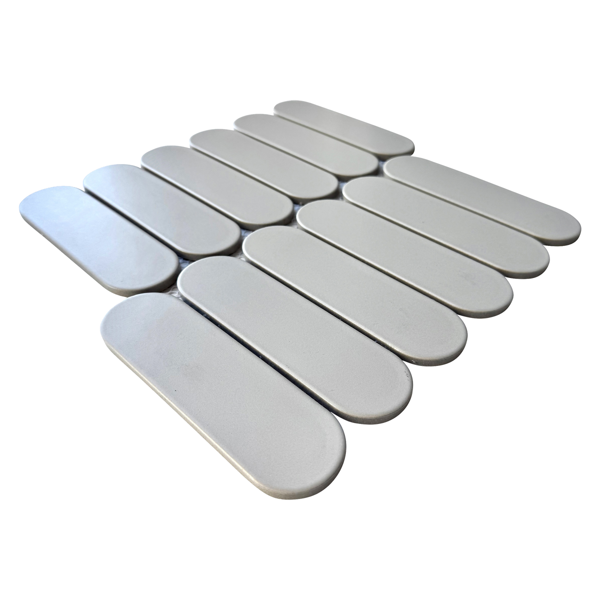 Pill Beige Matt Mosaic
