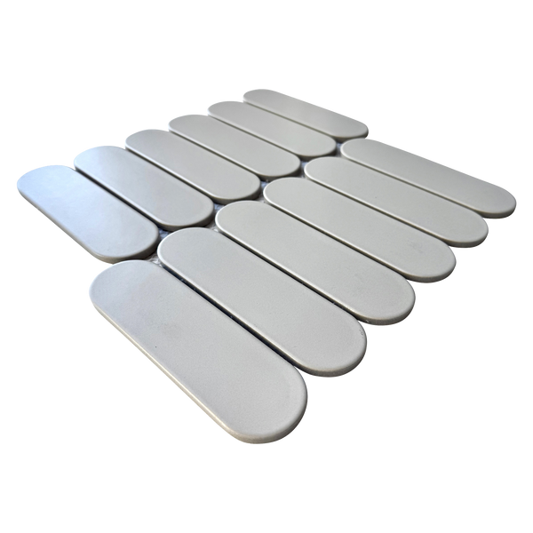Pill Beige Matt Mosaic