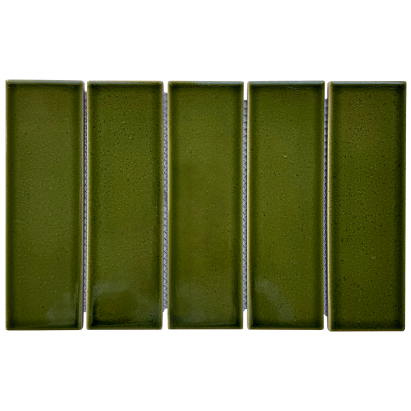 Nishi Olive Gloss Mosaic