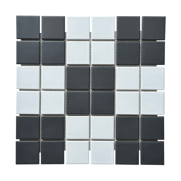 Regency-Large Square Newcastle Pattern Textured Mosaic