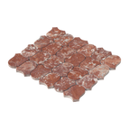 Natural Marble Clyde Montecchio Red Honed Mosaic