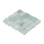 Natural Marble Clyde Orient Green Honed Mosaic