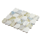 Natural Marble Clyde River Blue Honed Mosaic