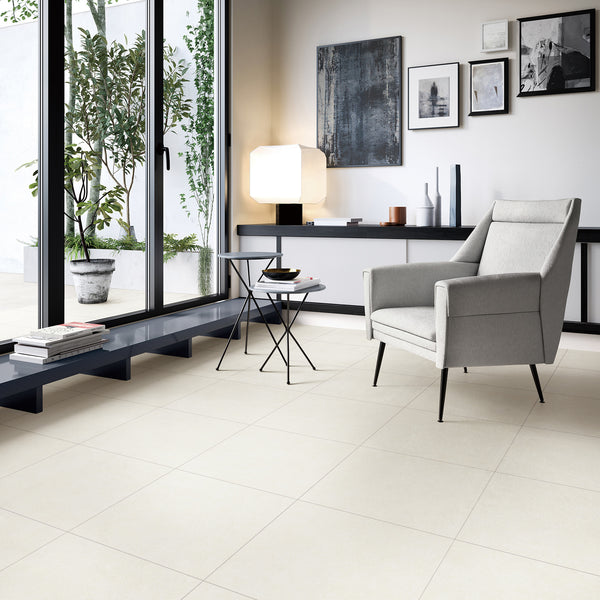 White Matt Tile - lifestyle view