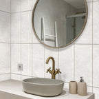 White Textured Tile - lifestyle view