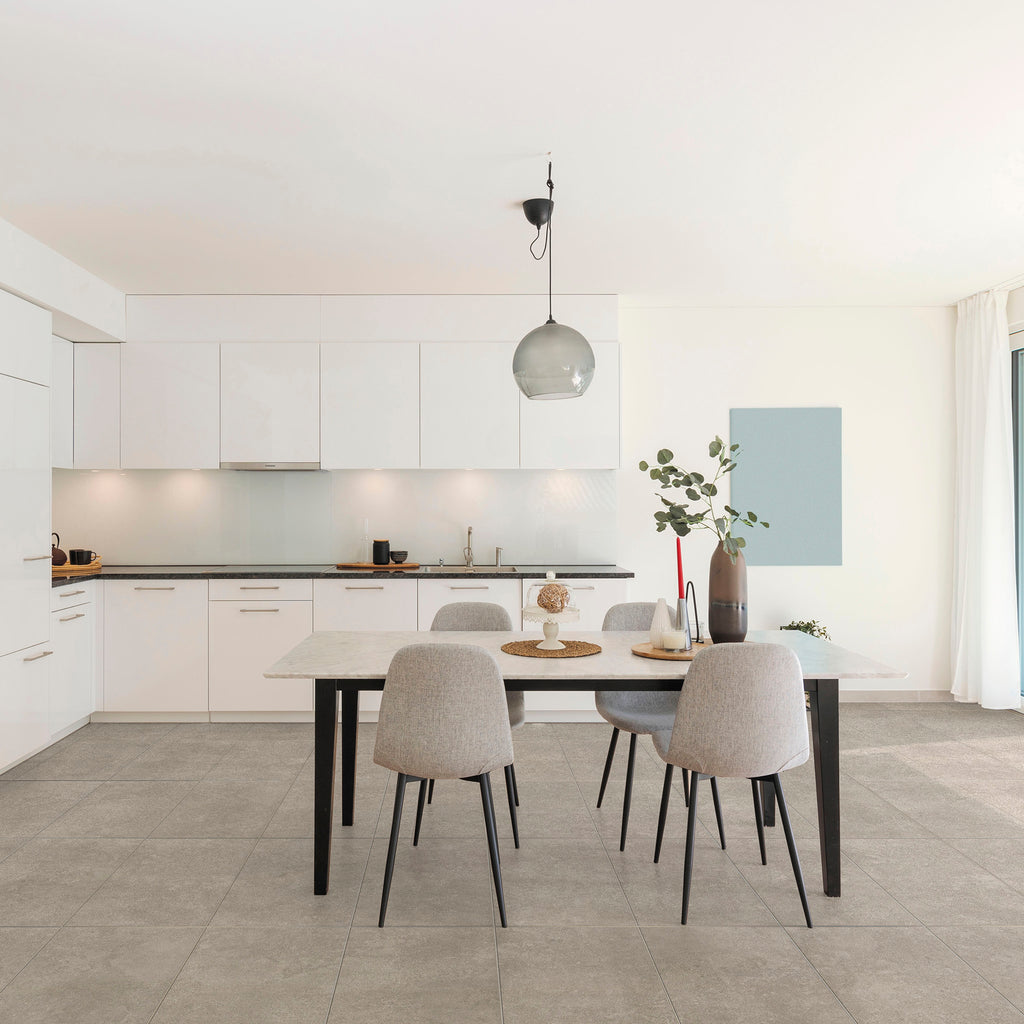 Greige Textured Tile - lifestyle view
