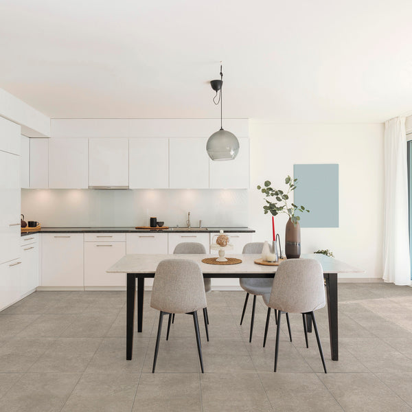 Greige Textured Tile - lifestyle view