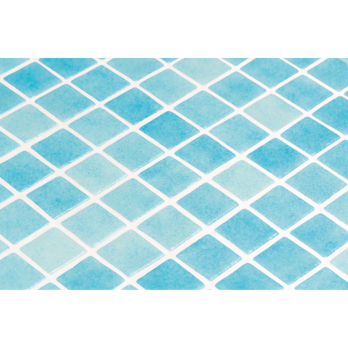 Azul Claro Glass Structured Gloss Mosaic