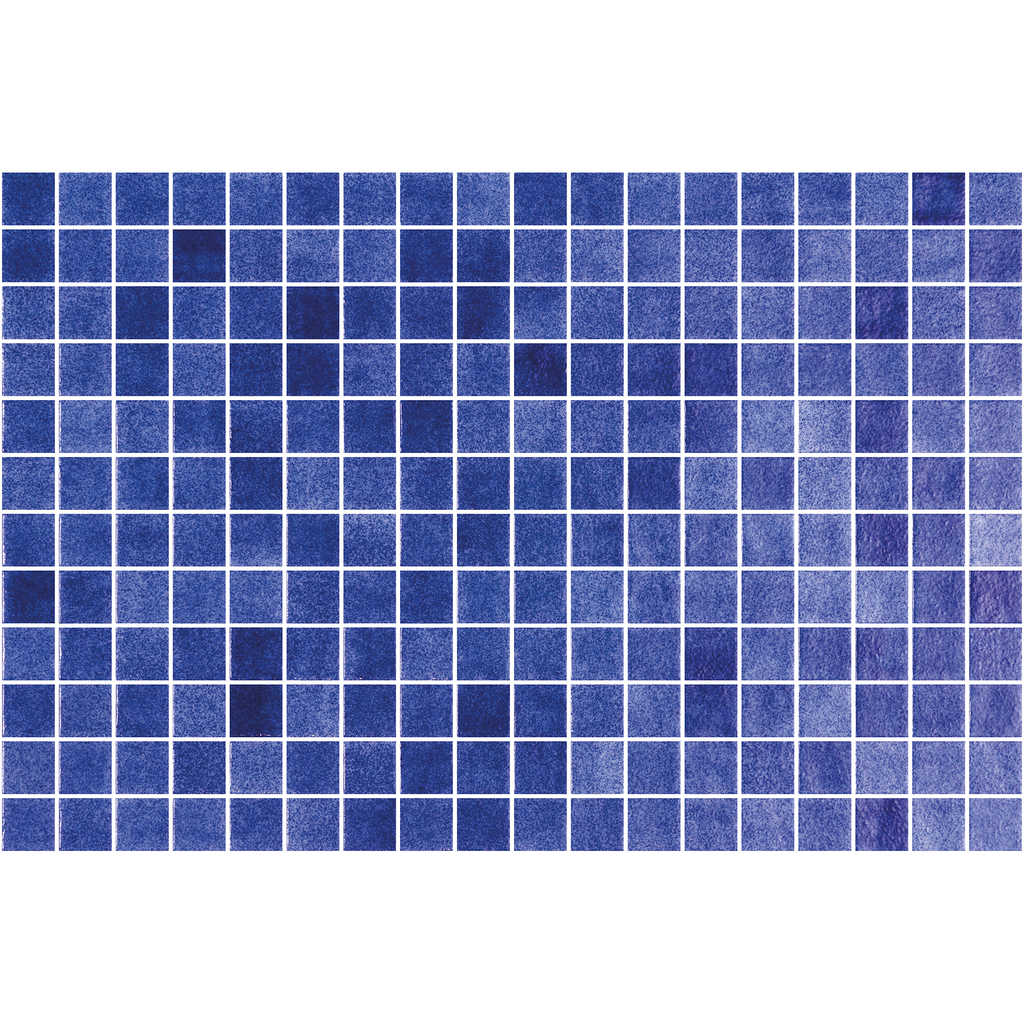 Nieve Azul Marino Glass Structured Gloss Mosaic