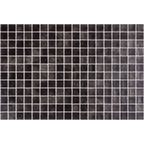 Nieve Negro Glass Structured Gloss Mosaic