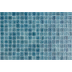 Nieve Turquesa Glass Structured Gloss Mosaic