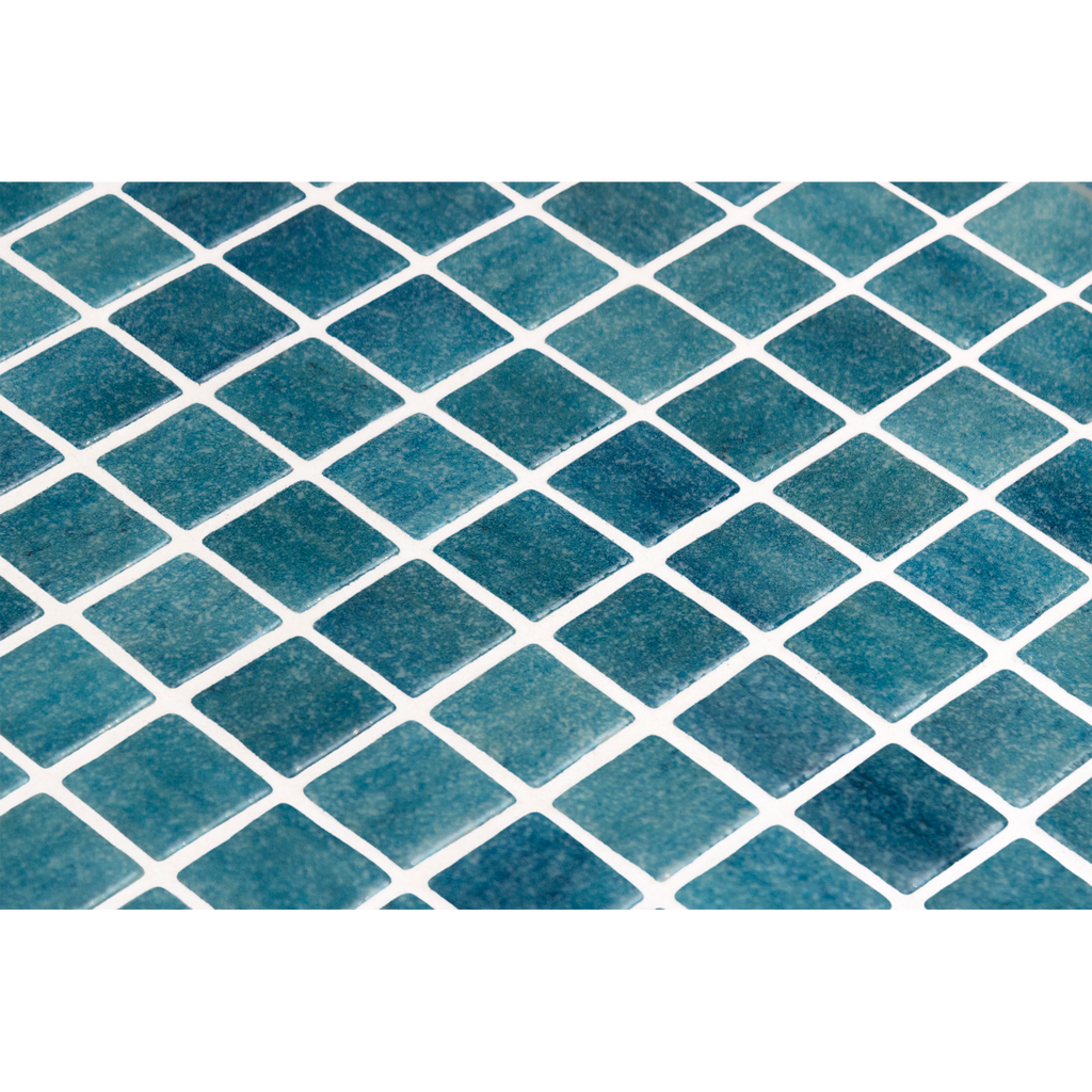 Turquesa Glass Structured Gloss Mosaic