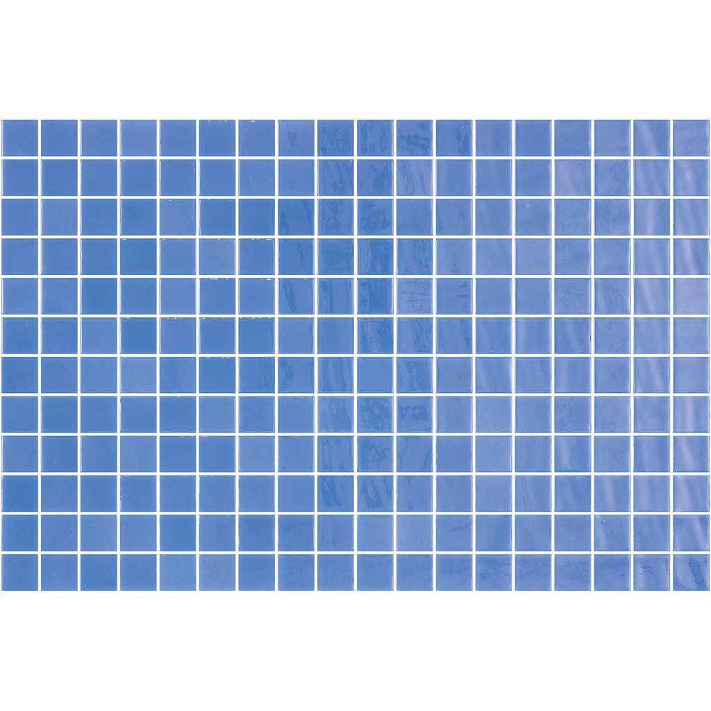 Lisa Light Blue Gloss Glass Structured Mosaic