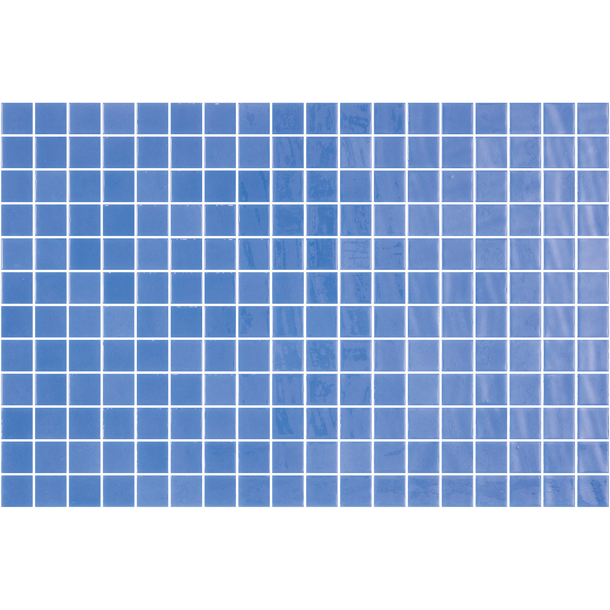Lisa Light Blue Gloss Glass Structured Mosaic