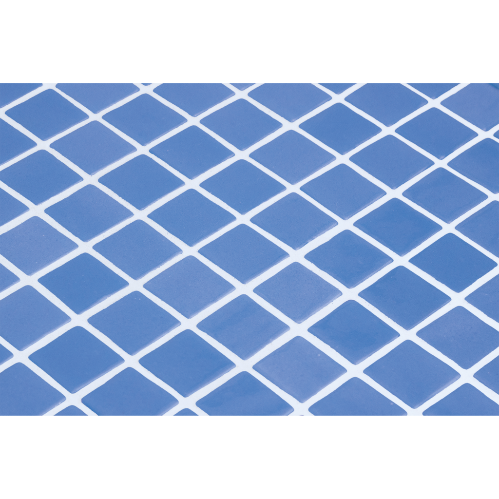Light Blue Gloss Glass Structured Mosaic