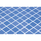 Light Blue Gloss Glass Structured Mosaic