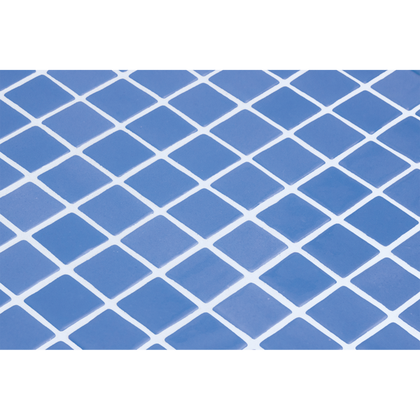 Light Blue Gloss Glass Structured Mosaic