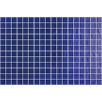 Lisa Dark Blue Gloss Glass Structured Mosaic