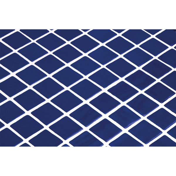 Dark Blue Gloss Glass Structured Mosaic