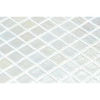 Blanco Glass Structured Gloss Mosaic