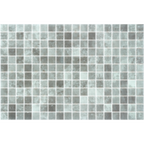 Vanguard Quartz Grey Gloss Glass Structured Mosaic