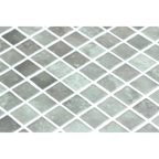 Quartz Grey Gloss Glass Structured Mosaic