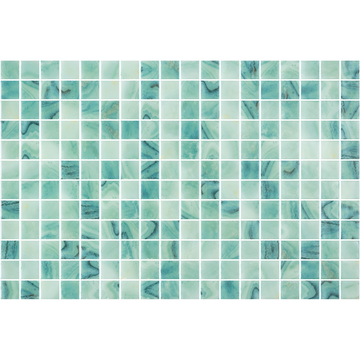 Vanguard Lungomare Gloss Glass Structured Mosaic