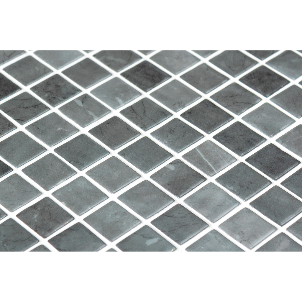 Nordic Stone Gloss Glass Structured Mosaic
