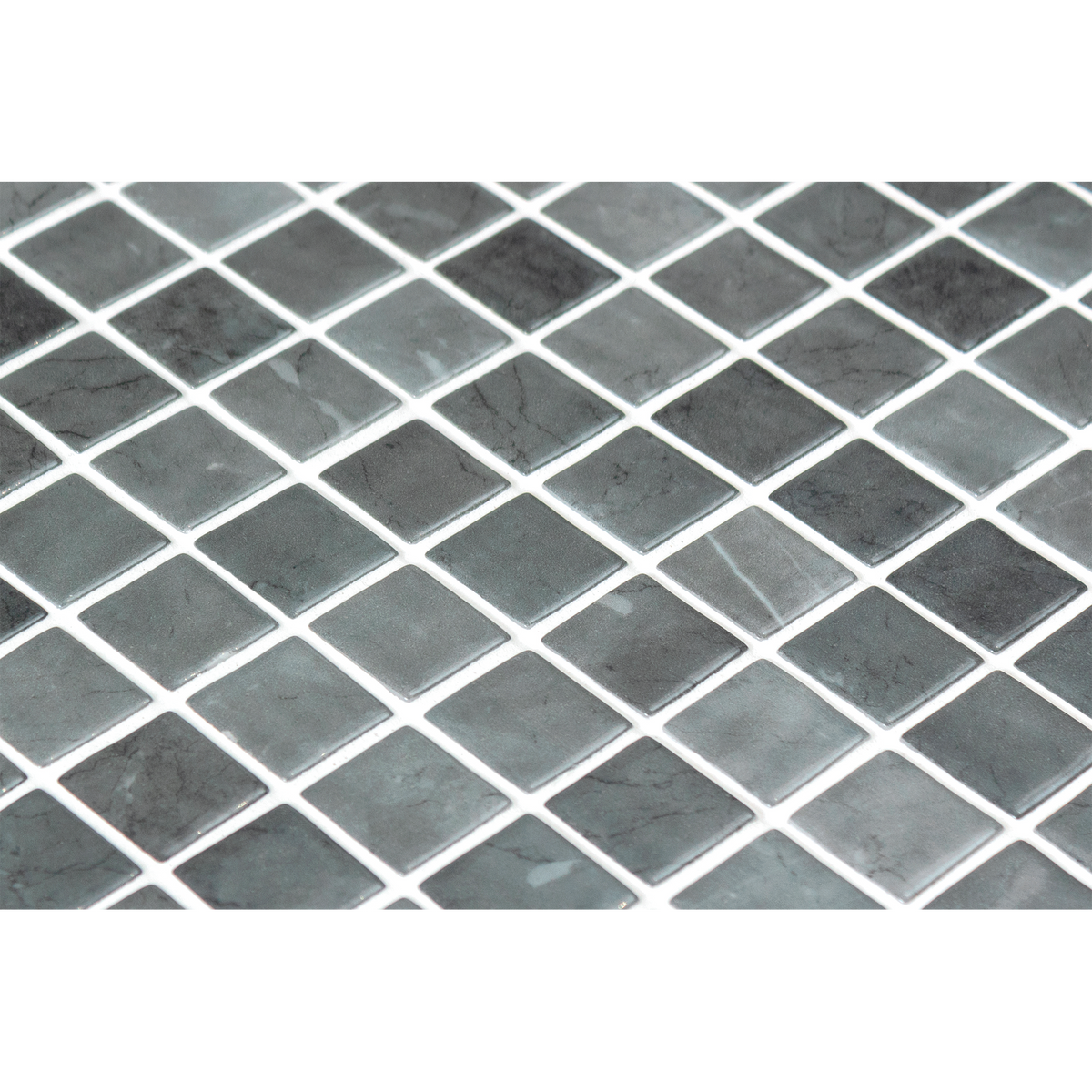 Nordic Stone Gloss Glass Structured Mosaic