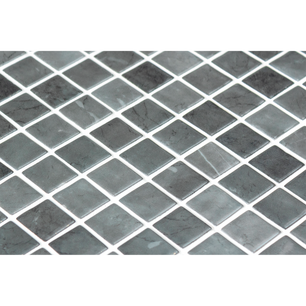 Nordic Stone Gloss Glass Structured Mosaic