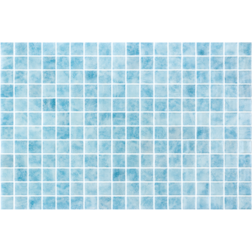 Vanguard Ios Blue Gloss Glass Structured Mosaic