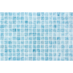 Vanguard Ios Blue Gloss Glass Structured Mosaic