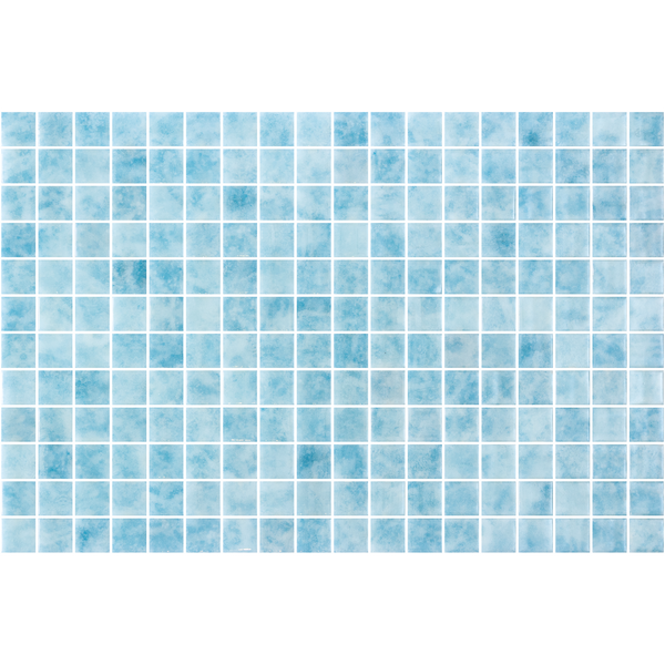 Vanguard Ios Blue Gloss Glass Structured Mosaic