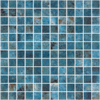 Vanguard Moana Blue Glass Structured Mosaic