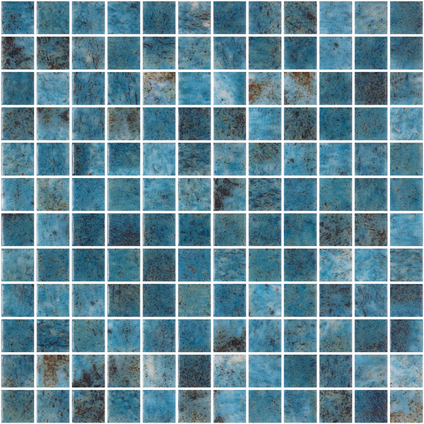 Vanguard Moana Blue Glass Structured Mosaic
