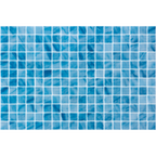 Vanguard Blue Macauba Gloss Glass Structured Mosaic