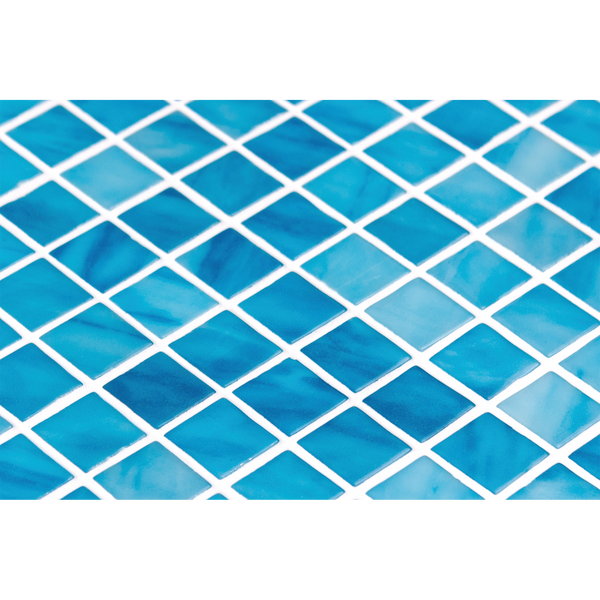 Blue Macauba Gloss Glass Structured Mosaic