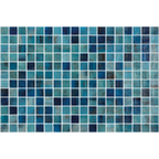 Vanguard ForestBlue Gloss Glass Structured Mosaic