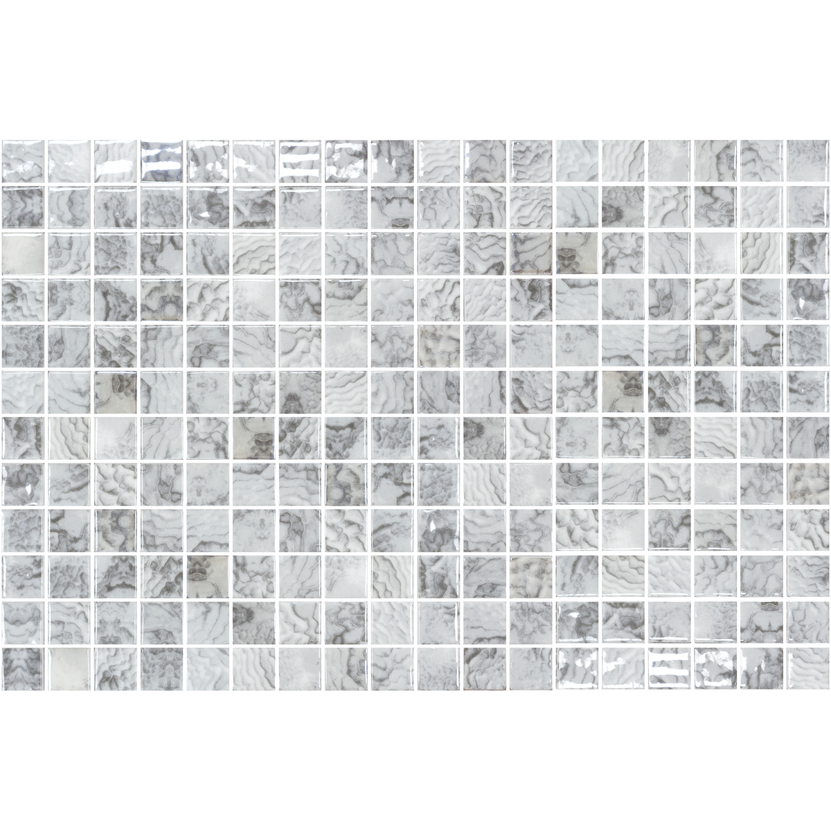 Vanguard Arrecife Argent Glass Mosaic