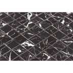 Nero Marquina Glass Structured Mosaic