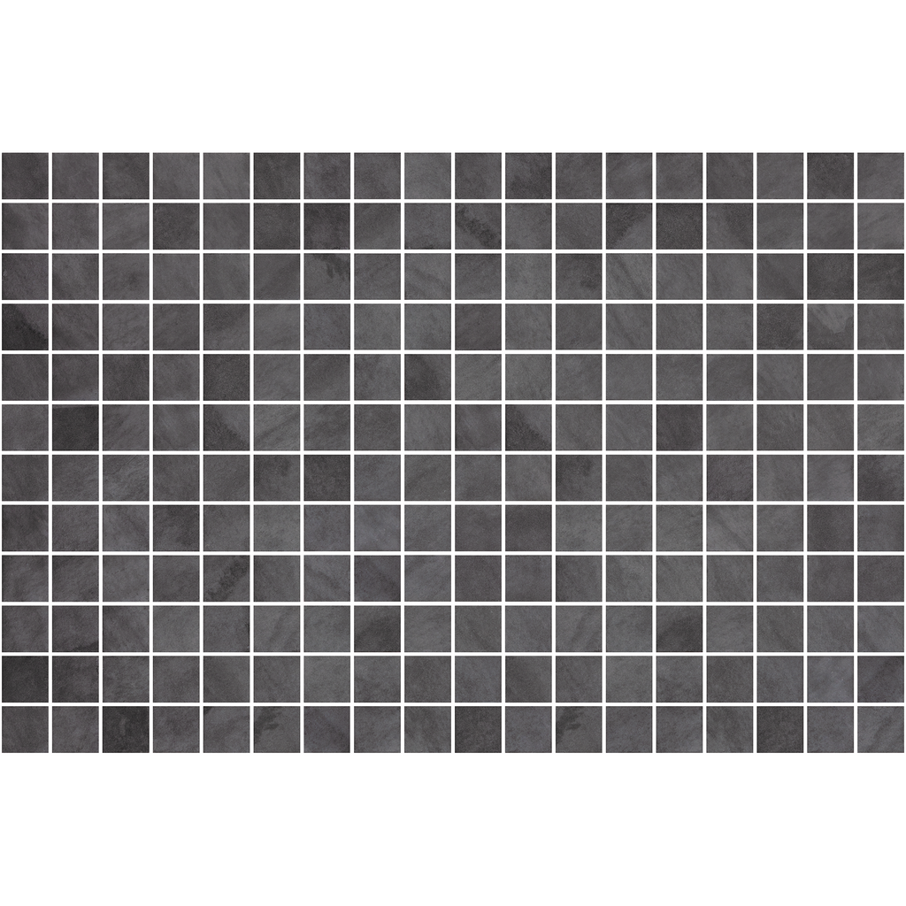 EcoStone Basalt Glass Structured Mosaic