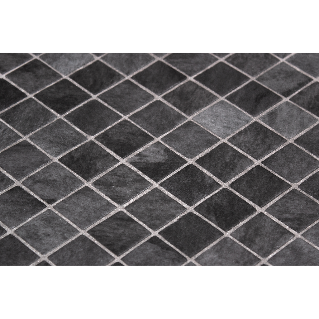 Basalt Glass Structured Mosaic